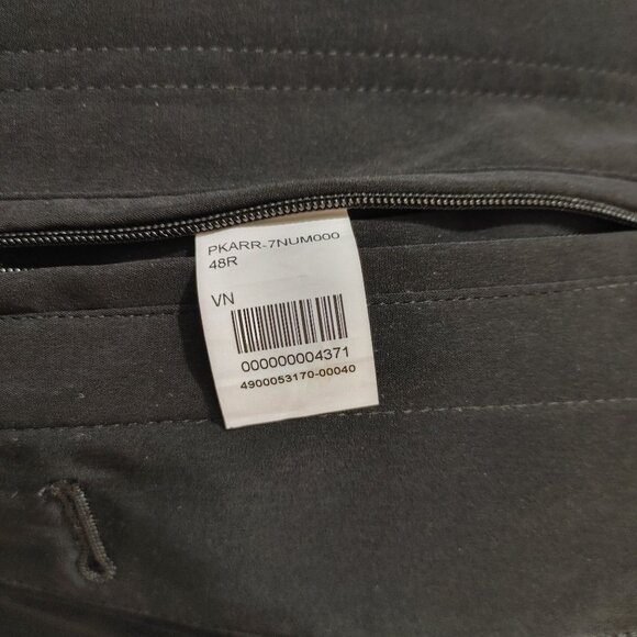 Calvin Klein Rain Jacket Overcoat Size 48R Mens Button Up Black Removable Liner - Picture 5 of 14